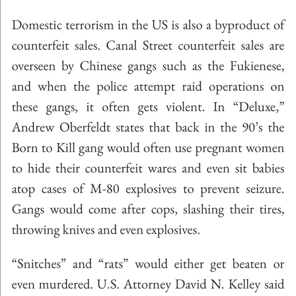 FAKE HANDBAGS HURT REAL PEOPLE - Picture 5 of 10